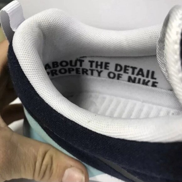 Size 11 - NIKE ROSHE RUN NM OBSIDIAN BLACK BLEACHED TURQUOISE WHITE 652804-403 - Picture 6 of 8